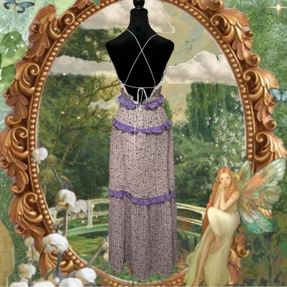 NWT For love and lemons 🍋 maxi dress - Picture 3 of 4